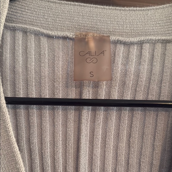 Women's CALIA Oversized Cream Cardigan Sweater - Picture 2 of 7